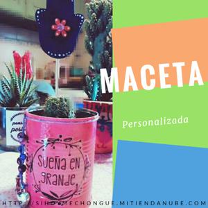 Maceta ceramica 