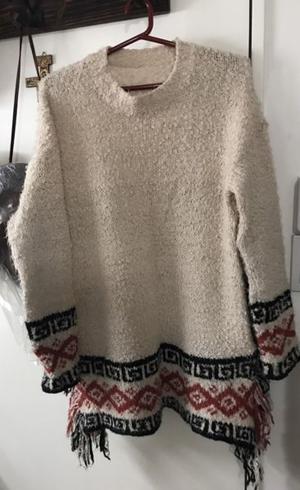 Sweater con guarda pampa