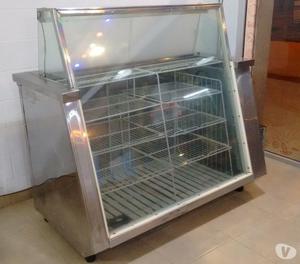 VENDO HELADERA EXCIBIDORA FIAMBRERA ACERO INOX 2 PUERTAS