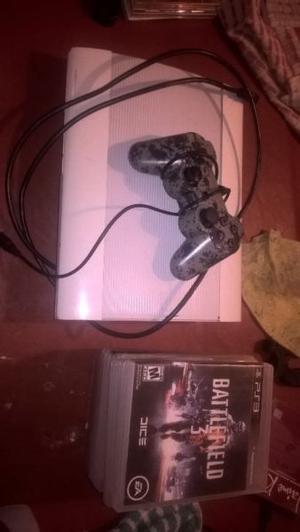 Vendo PlayStation 3, control y 8 juegos