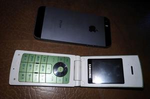 iPhone 5s p/ repuesto y cargador nokia asha