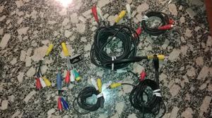 7 Distintos Cables Rca Para TV Audio Video Playstation