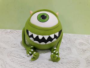 Adorno de torta monster inc