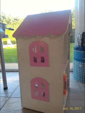 Casita De Muñecas Barbie Con Accesorios