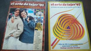 LIBROS DE TEJIDO-EL ARTE DE TEJER 97 Y 99