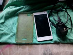 Vendo celular noblex Go blanco liberado en caja con cargador