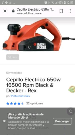 Vendo cepillo impecable