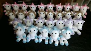 10 unicornios a crochet