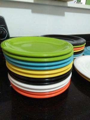 12 Platos playos + 12 platos de postre