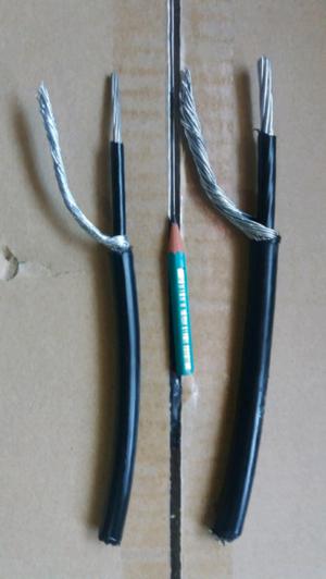 Cable concentrico 6mm de Aluminio de maxima Calidad