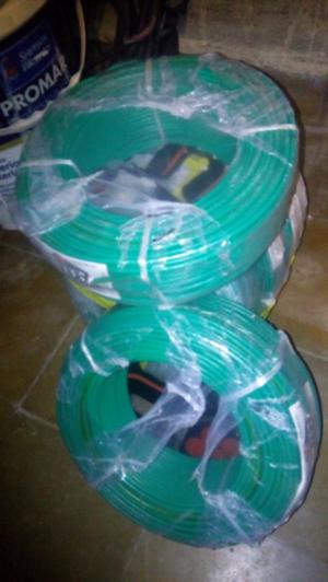 Cable de 4mm x 100mts. X 4 rollos