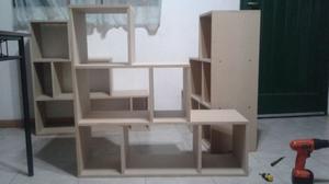 MUEBLE RACK MINIMALISTA 90X90