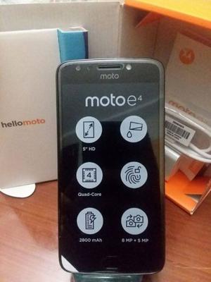 Moto E4 nuevo en caja