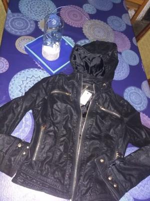 Campera gamuzada 