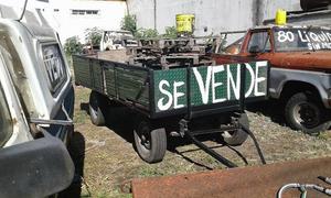 Carro rural de madera