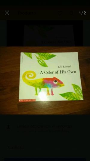 Libro A color of his own