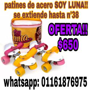 Patines de soy luna!!