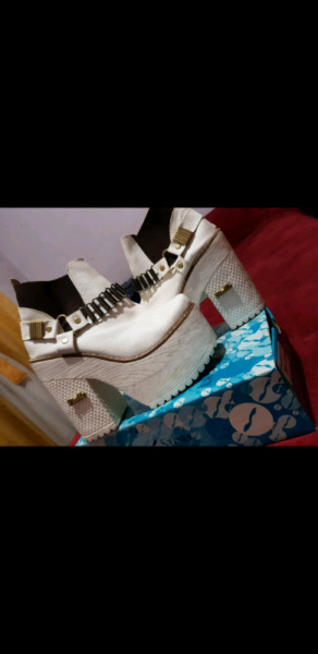 Zapatos blancos talle 35