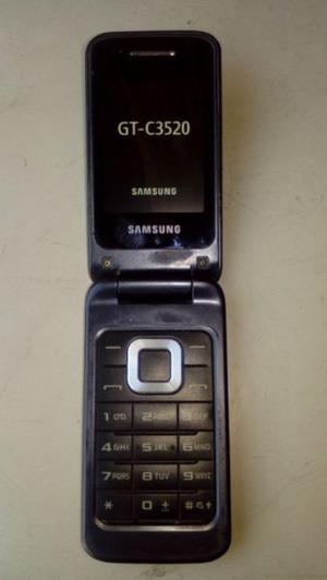vendo celular con tecla Samsung C liberado usado en buen