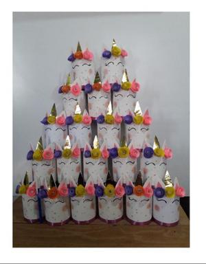 20 Lapiceros, souvenir.Golosinero Unicornios. Multiuso.