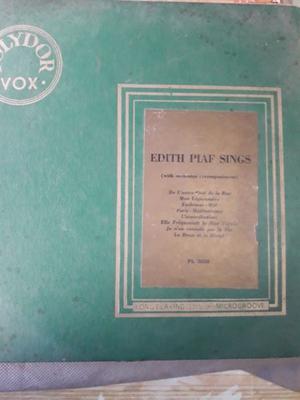 Edith Plaf Sing Vinilo