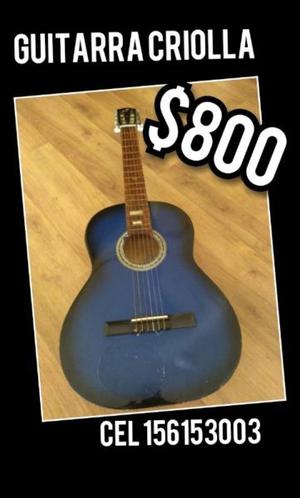 Guitarra criolla $800