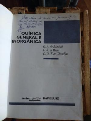 Quimica General E Inorganica $200