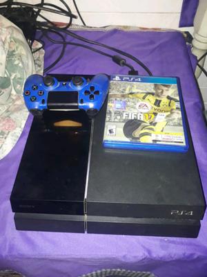 Vendo ps4 fat de 500gb con 1 juego y 1 joystick