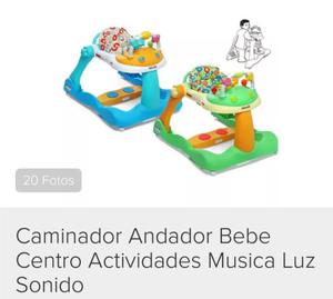 Andador caminador con sonido