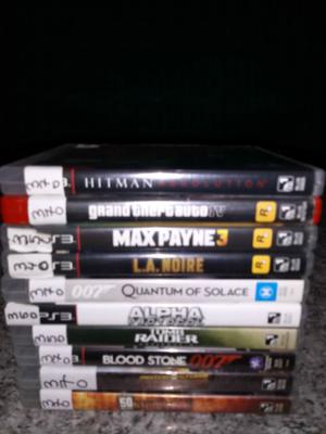 Juegos impecables ps3