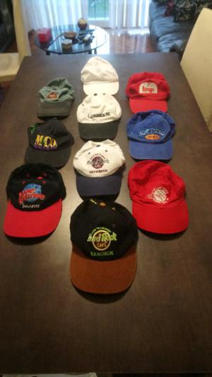 Lote de gorras vintage