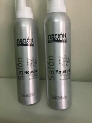 Mousse modelador cabello