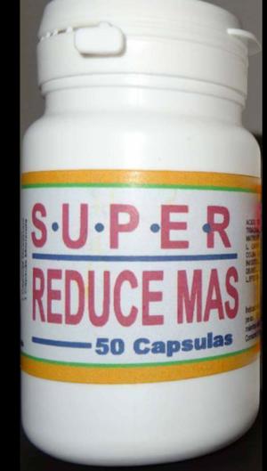 "SUPER REDUCE MAS" TIENE 33 CAPSULAS