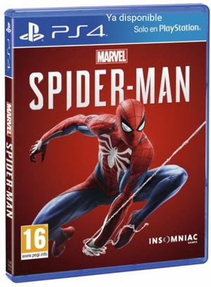 Spider man ps4 fisico nuevo sellado