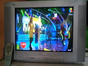 Vendo tv Philips 21 pulgadas pantalla plana