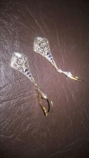 pendientes colgantes Art DEco franceses