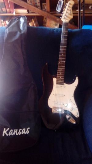 Guitarra Electrica & Amplificador 10 W Kansas