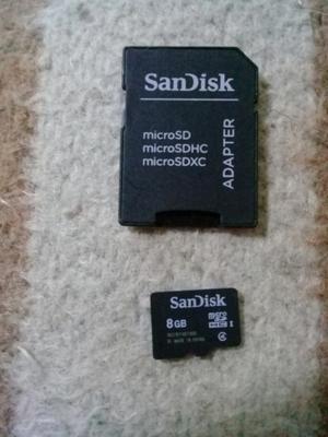 Targeta de memoria micro sd 8GB