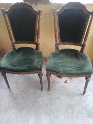 2 sillas de estilo