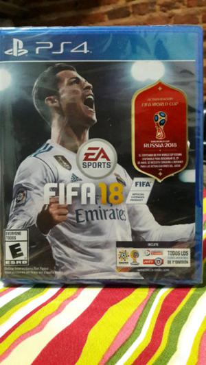 Juego Ps4 FIFA 18 sellado