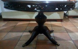 Mesa de living redonda
