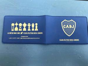 Porta Carnet Ideal p Boca vs Cruzeiro. Libertadores
