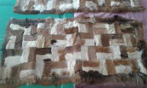 alfombras de cuero