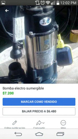 Bomba electro sumergible