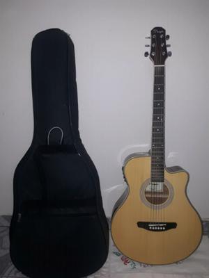 Guitarra electroacústica (incluye funda)