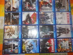 Vendo Coleccion de Juegos PS4