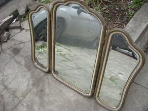 antiguo espejo usado para restaurar o usar como esta