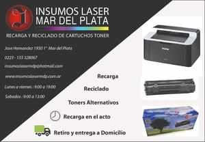 Recarga y Reciclado de Cartuchos Toner para Impresoras