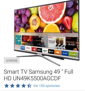Smart tv 49" full hd