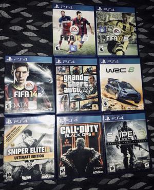 Vendo Juegos ps4